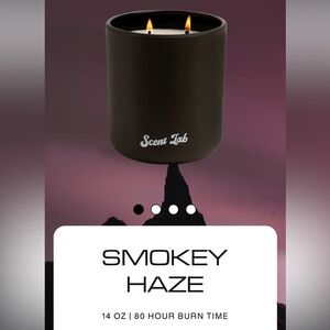 The Scent Lab Candle in smokey haze